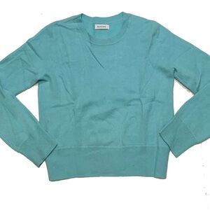 NAADAM Women's Cashmere Aqua Crew Neck Sweater